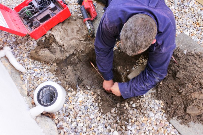 Plumbing Line Repair detail
