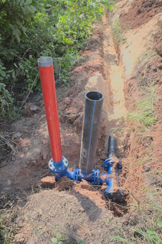 Underground Plumbing Service detail